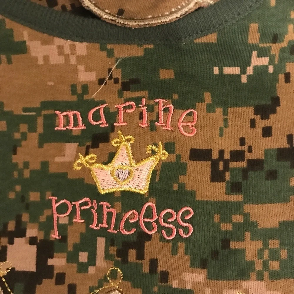 🇺🇸 Set of 2 Marine Baby Bibs
